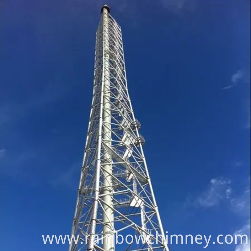 Tower Structural Support Chimney